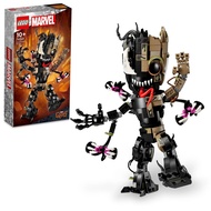 🚚ส่งภายใน24ชม🚚Marvel Venom Groot ใช้งานร่วมกับ LEGO 1:1 อาคาร (625 ชิ้น) building block ประกอบของเล่นเพื่อการศึกษาคอลเลกชันของขวัญตกแต่ง