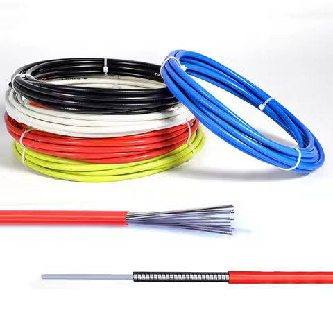 1/2/3m Bicycle Brake Cables Shift Cable Wire For Bicycle 4mm/5mm MTB Road Bike Shifters Derailleur B