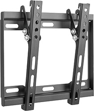 RICOO TV Monitor Wall Mount Flat Ultra Slim Tilt for 23-42 Inch Universal TV Mount N0722 TV Mount fo
