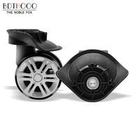 Wheel Replacement Luggage Wheels For Suitcases Repair Trolley Caster Wheels Parts Trolley Black Rubber A19
