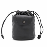 【LONGCHAMP】Le Pliage Xtra XS 牛皮 肩背包 斜背包 水桶包 黑色 10317987001