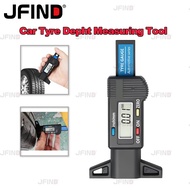 25.4mm Digital LCD Depth Gauge Car Tyre Tire Tread Depth Tester Meter Caliper Tire Wear Detection Me