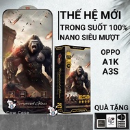 Powerful Oppo A3s, A1k Cowcase warrior full screen | Screen protector for Oppo