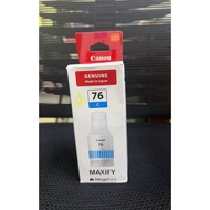 Original Canon GI -76 Ink Pigment Cyan GI 76 Toner Ink Bottles for Canon Pixma GX 6070 GX 7070