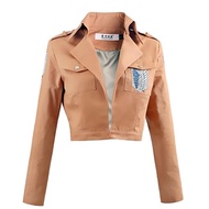 Anime Attack on Titan Shingeki no Kyojin Cosplay Jacket The Scouting Legion Eren Jaeger Uniform Suit