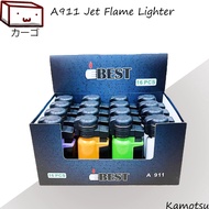 🔥SG Bundle Deals🔥 Windproof Jet Flame Lighter Refillable Butane Gas [Kamo]