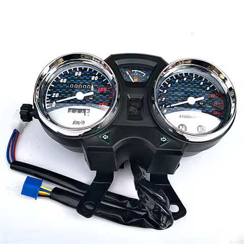 Motorcycle Electronics Speedometer Mechanics Tachometer Fuel Gauge Instrument For Suzuki GN125 HJ125