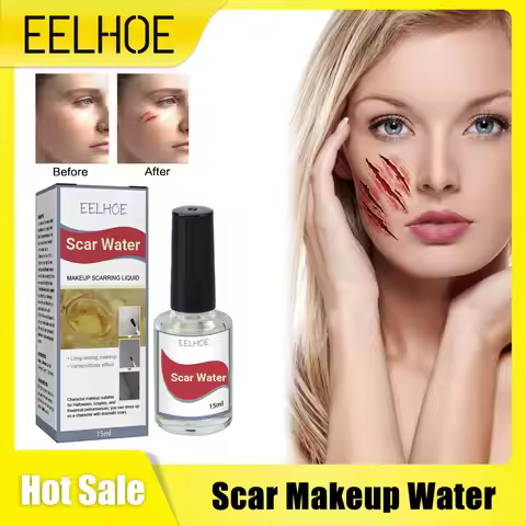 Fake Wound Scar Making Liquid Face Body Skin Simulation Professional Halloween Stage Special Latex M