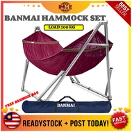 SHOCKING SALE!Ban Mai HIGH GRADE FOLDABLE HAMMOCK <<POS TODAY>>