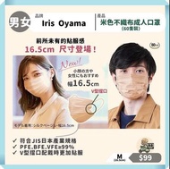 Iris Oyama 米色不織布口罩