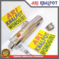 SILENCER KNALPOT TSUKIGI CLD BOBOKAN BEDAHAN STANDAR RACING ADAPTOR FU SLINCER SATRIA FU BOBOKAN BED