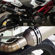 For Ducati Monster 659 696 695 795 1100 Hypermotard 796 2008-2014 Motorcycle Exhaust System Middle