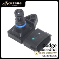 CHENHO 4921322 MAP Air Intake Pressure Sensor Fits 2007- up for Dodge Ram 2500 3500 6.7L 4903286 5WK