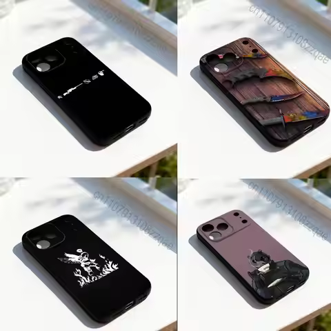 Game C-CSGO C-CS 2 Phone Case For iPhone 17,16,15,14,13,12,11,Pro,Max,Plus,E,SE4,Air,Mini Black Prec