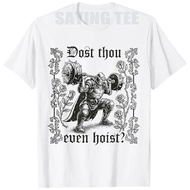 Can You Really Lift Weight? A Hilarious Medieval Mem Gym T-Shirt Exercise Fitness Graphic Pattern Y2