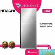 Hitachi 375L Inverter 2 Door Refrigerator R-VX420PM9 BSL