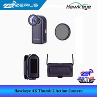 HAWKEYE 4K THUMB 2 ACTION CAMERA WITH GYROFLOW HAWKEYE THUMB 2