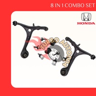 [8 IN 1 COMBO SET] Honda OEM Front Lower Arm / Ball Joint / Stabilizer Link / Bush for Honda Elysion
