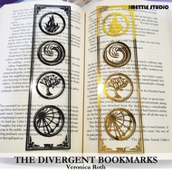 TMS | Divergent Bookmarks (Divergent, Insurgent, Allegiant, Four)