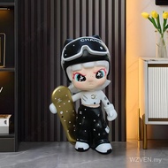 70cm Christmas DORA Ski Girl Entrance Living Room TV Cabinet Ornaments Decoration Ornaments Shop Clo