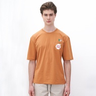 OTee by OASIS Im fine เสื้อยืดOversize มีกระเป๋า เสื้อยืดผู้ชาย  เสื้อสกรีน ผ้าCotton100% รุ่น OTTO-0244 สีกรมท่าสีน้ำตาล