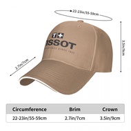 New Style Tissot (2) Printed Hat Men Women Sunscreen Baseball Cap Casual Trendy Golf Cap Outdoor Adjustable Cap Sports Fishing Curved Brim Old Hat