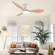 Ceiling Fan With Led Light DC Motor Ceiling Fan 36“/46"/52" Tri-Color Light Ceiling