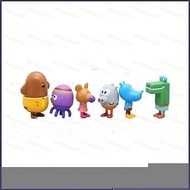 HK5 6pcs Hey Duggee Action Figure Model Dolls Toys For Kid Home Decor Ornament Gift For Kids Collect