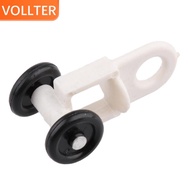1/2/3/5 Easy-to-Install 10Pcs Curtain Track Glider Rail Slide Rolling Runner Hook Ceiling Carrier Convenient and Durable accessories roller