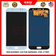 SAMSUNG J7 PRO 2017 J730 SM J730G SM J730GM LCD TOUCH SCREEN DISPLAY DIGITIZER REPLACEMENT