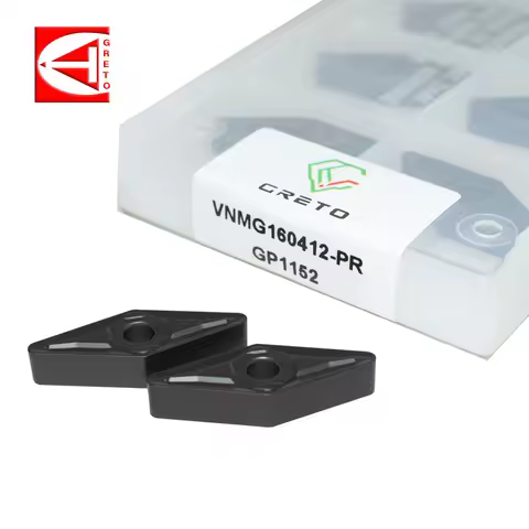 GRETO VNMG160408-PR VNMG160412-PR GP1251 GP1252 GP1253 Cutter Carbide Inserts Cutting Turning Tool V