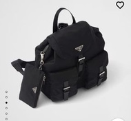Prada Backpack Re-Nylon medim with pouch