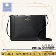 [SG SELLER] Kate Spade KS Harlow Crossbody Black Leather Bag