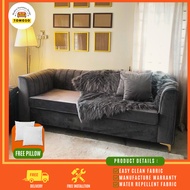(Custom Color) Anti Cat Scratch Nordic Modern Sofa 3 Seater / Sofa 2 seater / Sofa 1 seater /Sofa 3 