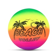 การจัดส่งแบบสุ่มลูกบอลชายหาดสายรุ้งลูกบอลชายหาดพองสำหรับเด็กในร่มกลางแจ้ง Soft Touch วอลเลย์บอลสำหรับสระว่ายน้ำ Garden