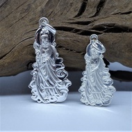 1365# 纯银观音牌 Silver GuanYin Pendant*Original 925 Silver GuanYin Pendant 纯925银观音佛牌 Silver Pendant 银吊坠