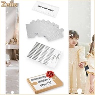 3 ZEIIE In 1 Growth Chart Mirror Growth Chart Foldable Growth Chart Mirror For Wall Height