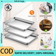 Aluminium Shallow Square Cake Tin Mould 17.5 Inch Baking Tray plate Loyang Kek Segi Empat & Kuih