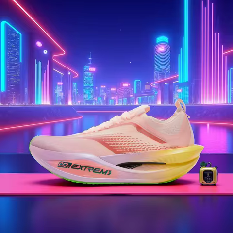 361 Degrees Furious Future 2.0 Running Shoes Carbon Plate Race Ventilated Grippy Durable Cushioning