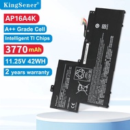 KingSener AP16A4K Laptop Battery For Acer Swift 1 SF113-31 N17P2 N16Q9 KT.00304.003 11.25V 42WH 3770
