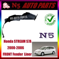 Honda STREAM S7A 2000-2006 FRONT Fender Liner