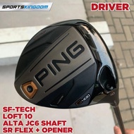 Golf Stick Ping Driver G400 Sf Tech Alta Jc8 Flex Original Original