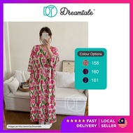 Dreamtale Women Pyjamas Dress 3 Suku Lengan Sleepwear Night Wear Baju Tidur Wanita WCO314