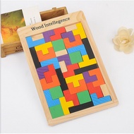 Wooden Tetris Puzzle