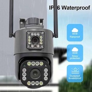 New IP Camera V380Pro outdoor cctv dual lensa waterproof Ptz speed demo cctv dua lensa kamera smart cctv