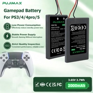 PUJIMAX PS3/PS4/PS4 Pro/PS5 2000mAh 3.7Wh 3.65V Sony Game Battery For Sony PS3/PS4/PS4 Pro/PS5...