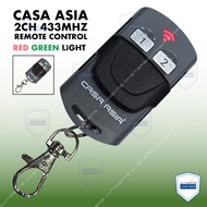 REMOTE CONTROL CASA ASIA 2CH 433MHz AUTOGATE ( RECEIVER / REMOTE CONTROL )