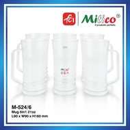 FC1 6in1 Plastic CUP / Plastik Cawan / Colourful Plastic Cup / Plastic Mug