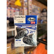 Arai SZF Riptide Silver Earlid / Side  cap