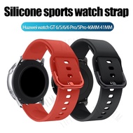18MM Silicone Watchband for Huawei Watch GT 6 5 41mm Smart Watch Band for Huawei Watch GT6 Pro GT 6 